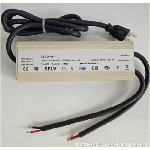 Led Power Supply 100W Waterproof